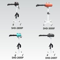 Machine à brosser les cheveux debout à hauteur réglable Sèche-cheveux pour chien tout-en-un Sèche-cheveux et brosse de toilettage pour chien