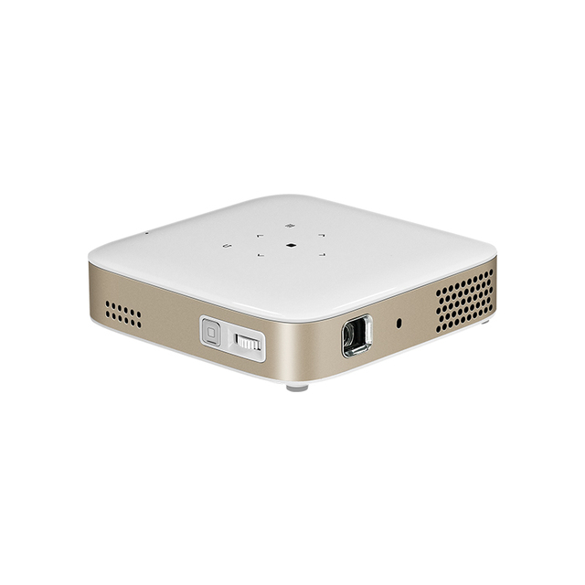 Hotack Latest D061AQ Smart DLP Projector With Tripod HD Decode Resource High Brightness 2.4G/5.0G WiFi Video Portable Projector