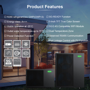 Bomba de Calor Monobloque de Ventilador Único Personalizada OEM con Refrigerante R32 y Evaporador Anticorrosión para el Mercado Global del Hogar - Product Image 4