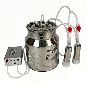 Ordeñadora melasty de vaca de 5L de cubo único eléctrico con 4 revestimientos de leche - Product Image 1