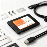2.5" SATA3 MLC Solid State Drive, Harga Pabrik, Tahan Suhu Luas, Tahan Getaran untuk Sistem Kontrol Otomasi Pabrik