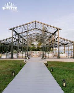 Прозрачный шатер для мероприятия, роскошный свадебный шатер, открытый прозрачный ПВХ, палатка для вечеринок - Product Image 6