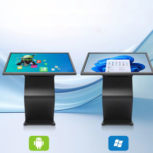 Tự Phục Vụ Kinh Doanh <span class=keywords><strong>Kiosk</strong></span> Với Màn Hình Cảm Ứng LCD Màn Hình Kỹ Thuật Số Đăng Poster Cho Ngân Hàng Giúp Bàn Thông Tin Yêu Cầu - Product Image 3