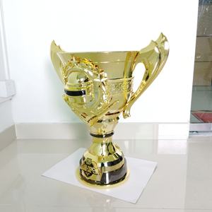 Trophée de champion personnalisé en 3D pour l'e-sport, grand globe en métal doré pour les joueurs de League of Legends/DOTA, trophées de récompense, coupe - Product Image 5