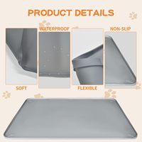 Pipi Pad Holder Silicone Chien Chiot Pad Plateau pour DogTraining Pads Haut Bord Tapis Chien Pot Plateau pour La Protection Du Sol À La Maison
