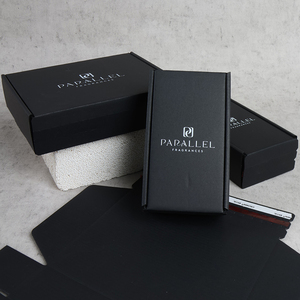 Custom Logo Art/Printing Paper Rigid <b>Boxes</b> with Matte Finish Holographic Printing Embossing Gold Foil for Jewelry Packaging - Product Image 2