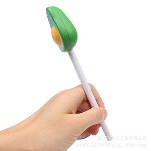 Avocado Pen PU Foam Slow <b>Rebound</b> Plastic Portable Promotional Gift - Product Image 4