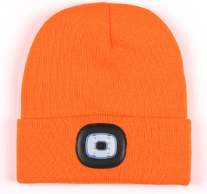 Индивидуальная унисекс шапочка с подсветкой Подарочная светодиодная шапочка с фонариком - Product Image 2