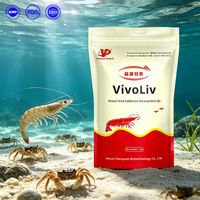Liquide botanique VivoLiv, additifs pour l'alimentation des poissons, additif alimentaire aquatique pour l'aquaculture