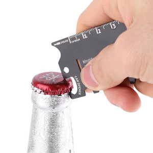 Cuchillo multifunción para minitarjeta, soporte para teléfono, abridor de botellas, multiherramienta de supervivencia - Product Image 4