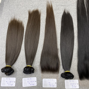 Reasonable Price Vietnam Virgin Cuticle Intact Hair Bundle Vendors Double Drawn Weft Raw Human Hair Extension Natural Style - Product Image 3