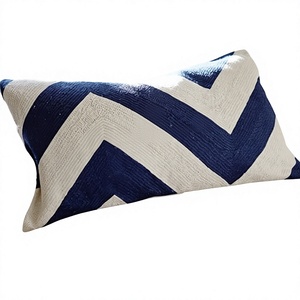 100% lana hecha a mano Crewel bordado Cadena de lana cosida funda de almohada para sofá sala de estar producto de venta caliente por ITHL - Product Image 1