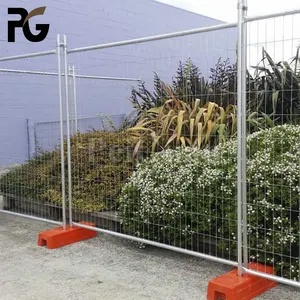 Eco Friendly Adjustable Australia Removable Temporary Fence Panel Construction Site Temporary Fencing