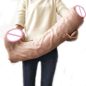 インドから直送現実的なポータブル大人の大人のおもちゃソフトTPR女性自慰行為者吸引カップ付き環境に優しいディルド女性用 - Product Image 2