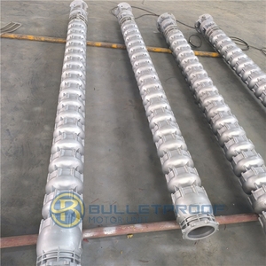 ปั๊มน้ำใต้น้ำสแตนเลสสำหรับบ่อน้ำลึกแรงดันสูงแบบหลายระดับ 380V-660V 7.5-410kW คุณภาพสูง 9-2500 ลิตร/ชม. 300ม. - Product Image 4