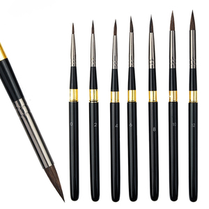 <span class=keywords><strong>Voyage</strong></span> croquis Art spécial calligraphie stylo pinceaux <span class=keywords><strong>aquarelle</strong></span> brosse avec tige en métal détachable et ligne <span class=keywords><strong>de</strong></span> crochet pour la peinture - Product Image 4