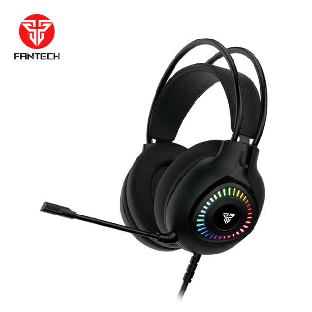 Fantech HG25 Virtual Sound Gaming Headset 7.1 Wired Volume RGB Noise Reduction Headphone Gaming