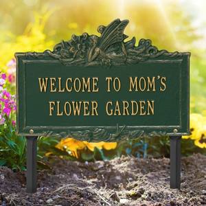 Customopen nhà sân dấu hiệu retro phong cách khách sạn cửa căn hộ kim loại đồng thau nhôm khắc Nhà Số - Product Image 4