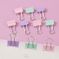 Makronen-Farbiger Mini-Heftapparat-Set mit Büroklammern, Gelstift, Langschwanzklammern, Schreibwaren-Kombi Made in China Modell 5308 Fabrikfertigung