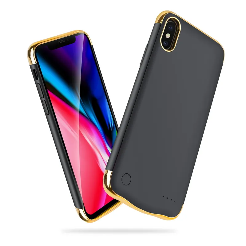 5500Mah Backup Smart Battery Case Charger Wireless Power Bank For Iphone X/XS