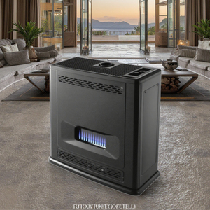 Calentador de Gas de Ventilación Directa Kingfer de 13KW, Calentador Convector de Gas Propano/Gas Natural para Jardín, Venta al por Mayor de Fábrica desde China - Product Image 3