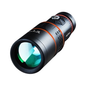 Monocular Telescope 8x42mm Mc Coating Day <b>Night</b> Use Outdoor Portable Aluminum Alloy T01 Red Ring - Product Image 2