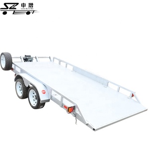 <span class=keywords><strong>Remolque</strong></span> portador <span class=keywords><strong>de</strong></span> coche con <span class=keywords><strong>eje</strong></span> en tándem galvanizado en caliente Capacidad <span class=keywords><strong>de</strong></span> 2000kgs - Product Image 5