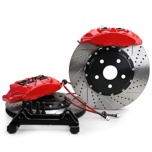 Vente en gros d'étriers de frein de course modifiés pour étrier de frein sport <span class=keywords><strong>AP</strong></span> <span class=keywords><strong>Racing</strong></span> 4 POT, disque de frein 330*28mm pour jante de 17 pouces - Product Image 1