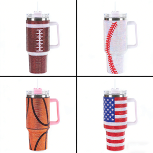 Vaso Térmico con Asa y Diseño de la Bandera de Estados Unidos con el Capitán <span class=keywords><strong>John</strong></span>, para Niños Transgénero, de Acero Inoxidable de 40 oz, con Tapa Reutilizable - Product Image 4