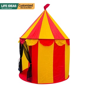 Fabricante personalizado nuevo amarillo y rojo princesa juego niños niñas grandes niños jugar tienda casa - Product Image 2