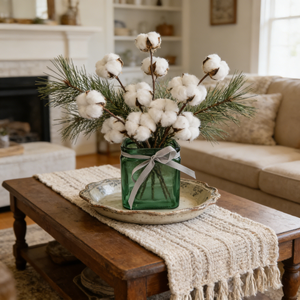 Vase carré en verre moderne avec logo personnalisé et ruban décoratif pour les cadeaux de fêtes et la décoration minimaliste de luxe à la maison - Product Image 4