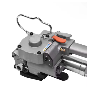 Máquina flejadora neumática Manual A19, cinturón de sellado termorretráctil, fácil de operar, alimentos, bebidas, Textiles, aplicaciones de cinta PP PET - Product Image 2