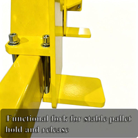 Machine de distribution de palettes pour ligne d'emballage alimentaire et de boissons, alimentation automatique des palettes, moteur PLC, emballage plastique, haute capacité