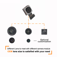 Módulo de Cámara FPV con Sensor SAMSUNG S5K3L8 de 13MP, Bajo Consumo, 4K H.264, Serial MIPI, FHD, OIS, Enfoque Automático por IA, Visión Nocturna, COB, Ángulo de Visión de 76.9°