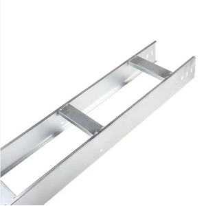 Plateau porte-câbles de type échelle OEM, diverses tailles, en acier au carbone, alliage d'aluminium, canal métallique, plateau porte-câbles en acier galvanisé à chaud - Product Image 4