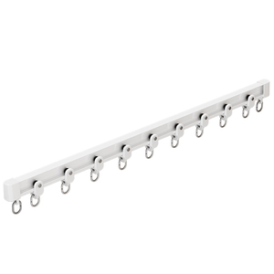 Rail de rideau flexible courbé IKSUN, rail de rideau en alliage <span class=keywords><strong>d</strong></span>'aluminium pliable pour baies vitrées et fenêtres <span class=keywords><strong>d</strong></span>'angle - Product Image 3