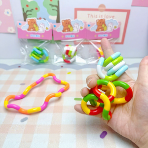Giocattolo Puzzle a 18 Nodi, Gioco Educativo Antistress Creativo per Bambini e Adulti - Product Image 2