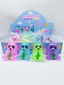 Cross-border explosive sale of cute animal national treasure maltose <b>panda</b> pinch music decompression artifact factory direct - Product Image 6