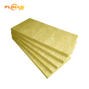 Funas Rock <b>Wool</b> Insulation Board 100mm Industrial <b>Thermal</b> Insulation Fire Resistant For Steel Structure Building - Product Image 5