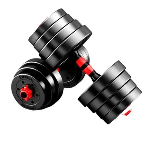 Dumbell Kracht Training Armen 20Kg 25Kg Dumbells Set Verstelbare Barbell Gewichtsverlies Dumbbells Voor Mannen Fitness