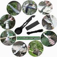 Kit de survie en plein air DIY StrideOut Grade, équipement de premiers soins multifonctionnel durable, 1000g, imperméable, SOS