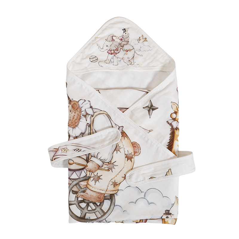 Newborn Bamboo Cotton Swaddle Blanket Summer
