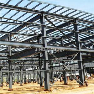 Edificio Metálico 2024, Estructura de Acero Industrial con Marco a Dos Aguas, Almacén <span class=keywords><strong>Prefabricado</strong></span> Popular - Product Image 5