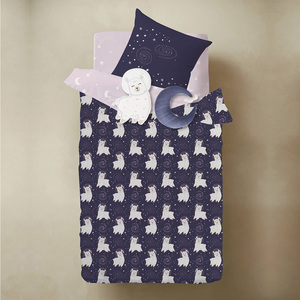 Bộ chăn ga gối đệm cho trẻ sơ sinh, chất liệu cotton, họa tiết mây, mặt trăng, mặt trời, bộ đồ giường in hình hoạt hình, bộ giường ngủ công chúa cho bé gái - Product Image 5