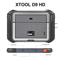 Outil de diagnostic pour camions et voitures XTOOL D9HD 2025, 12V à 24V, 42+ fonctions spéciales, cartographie topologique, lecture et effacement des codes de panne