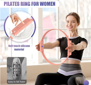 Anneau de Pilates Magique pour Entraînement, Sculpture, Tonification, Contrôle Musculaire Durable, Exercice de Fitness, Renforcement, Logo Personnalisé, Yoga - Product Image 6