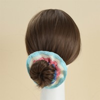 Nouveaux chouchous élastiques faits main vintage à petites fleurs pour femmes et filles, accessoires capillaires doux en crochet floral