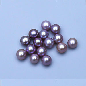 Zhuji Genuine AAA Grade Freshwater <b>Pearl</b> Powder Beads 2-12mm Half Hole Beads Strong Light <b>Loose</b> Natural Beads - Product Image 2