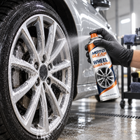 Nettoyant pour jantes MOTO GLEAM, spray pour jantes, sans danger pour la peinture, pour jantes en aluminium poli, chromées et peintes
