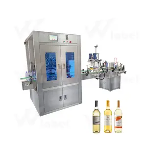 automatic small bottle liquid and bottle packing for bottling filling capping labeling machine production line
